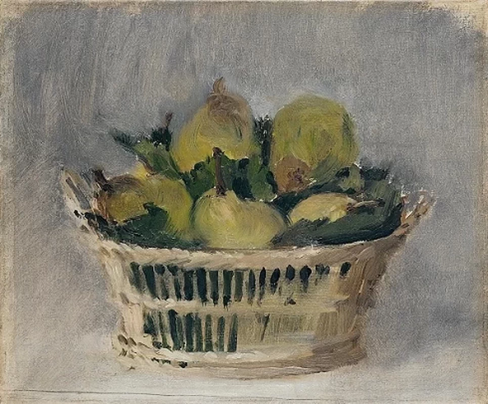  68-Édouard Manet, Cestino di pere, 1882-Ordrupgaard, Charlottenlund 